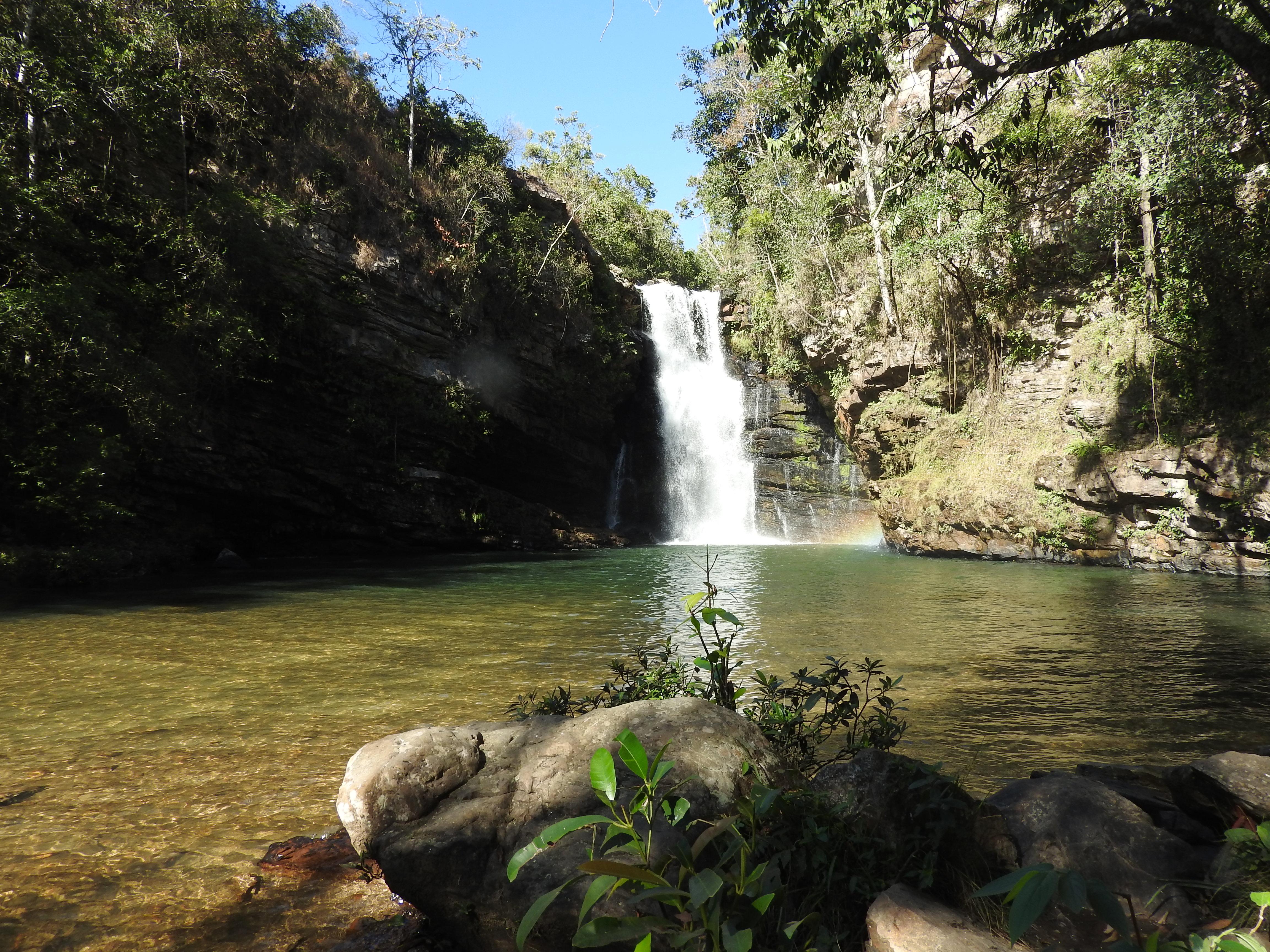 Da Cachoeira do Indaiá até o topo do Salto do Itiquira